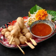 Grilled Pork Meatballs