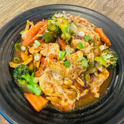 Stir Fried Chicken or Pork with Cashew Nuts